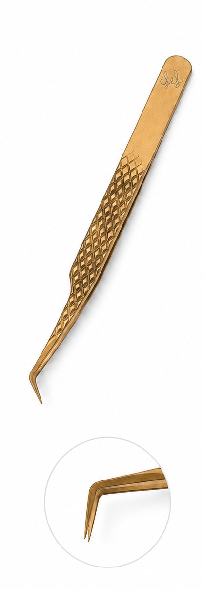 45 Degree Fanning Tweezer