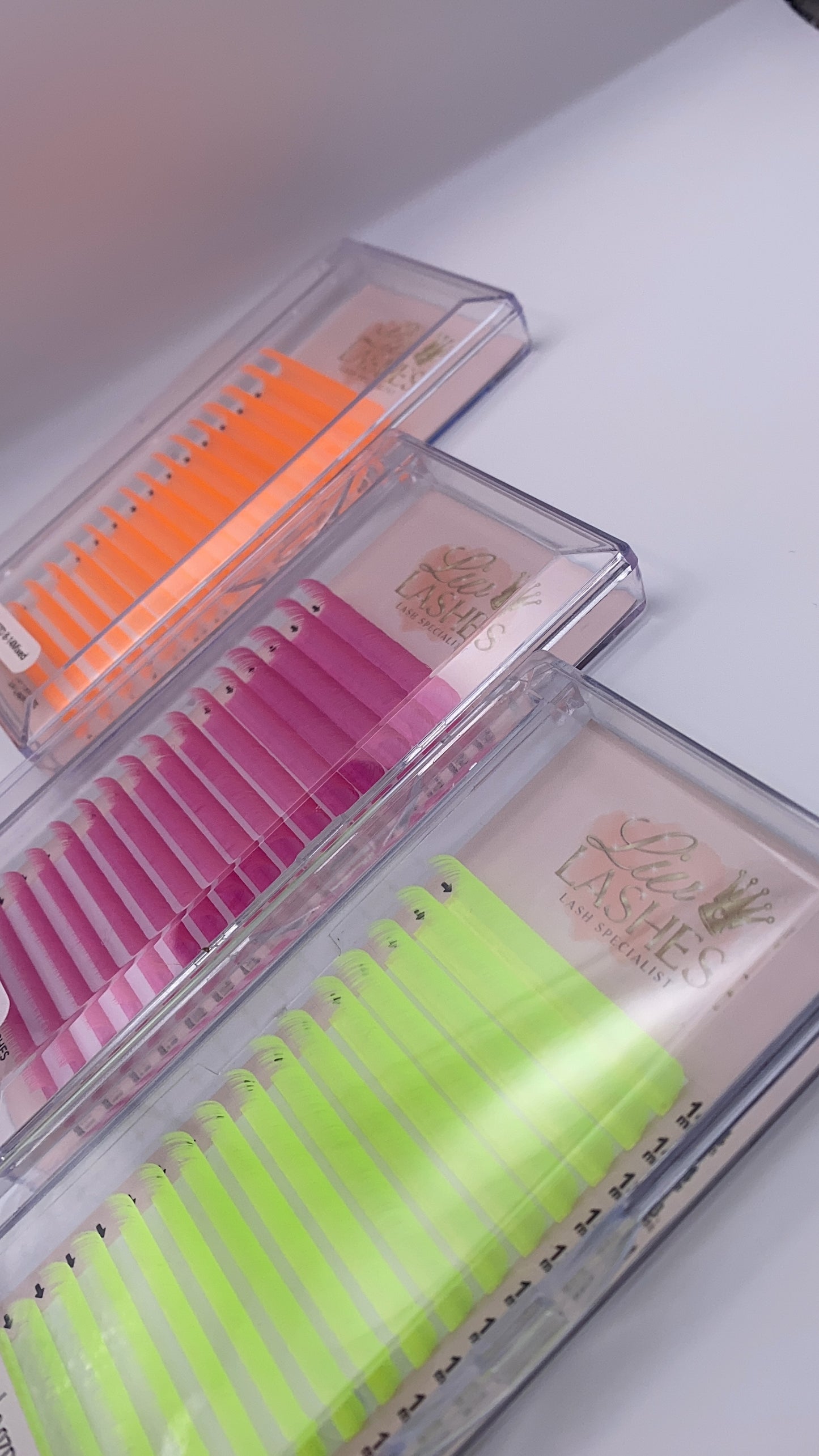 Neon Lash Tray SALE