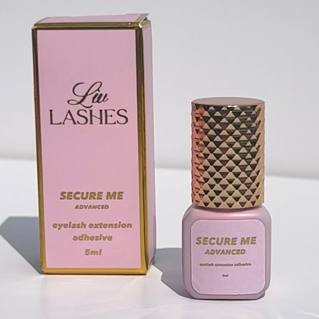 Secure me adhesive