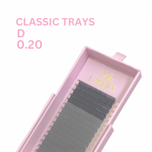 Classic Lash Trays 0.20 Diameter